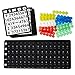 Juvale Bingo Game Set - Bingo Game with Bingo Cage, 75 Balls, 150 Bingo Chips and 2 Bingo Boards, Great for Christmas Party Activity, Secret Santa Gift Ideas