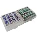 UltraCell Plus NiZn 1.6v AA - 2800mWh, AAA - 1150mWH High Voltage Rechargeable Batteries With Battery Storage Box (Combo for 4pcs AA, 4pcs AAA, 2pcs Clear Battery Boxes)