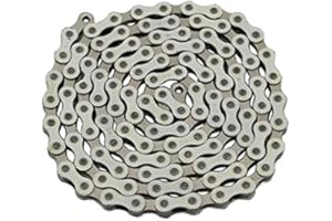Alta YBN Bicycle Chain Twotone, (Single-Speed, 1/2 x 1/8-Inch, 112L) Multiple Colors