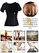 Women Neoprene Sauna Sweat Waist Trainer Vest for Weight Loss Gym Workout Hot Body Shaper Tank Top Shirt with Zipper Plus (Medium, B Black)
