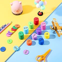 Place Value Disks 10 Values Decimals to Whole
