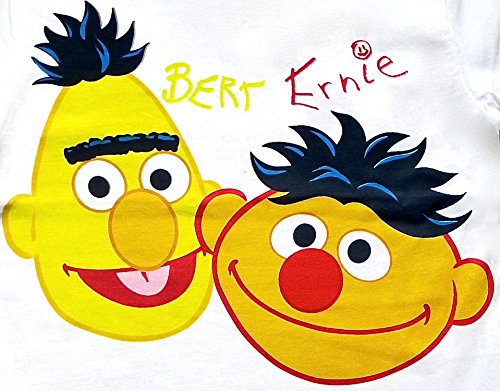 Babyshirt met lange mouwen voor jongens en meisjes, Sesamstraat Ernie & Bert (uniseks) - Image 3