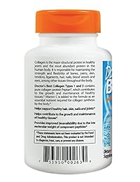 Doctor 's Best, Mejor Colágeno, tipos 1 & 3, 500 mg, 240 Cápsulas, DRB-00263, 1, 1