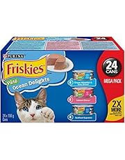 Purina® Friskies® Ocean Delights Cat Food Variety Pack 24–156g Cans