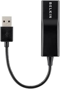 Belkin USB 2.0 Ethernet Adapter (F4U047bt),black