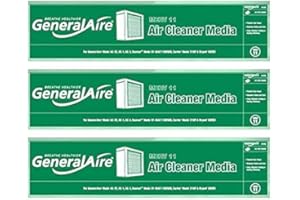 GeneralAire Pleated Media filter 12758 General 3-PACK SPECIAL