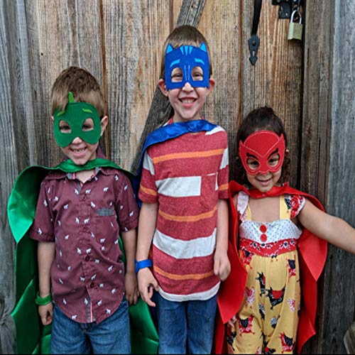 5 Superhero+Masks+Costumes+Dress+Kids