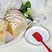 3-Piece Rubber Spatula Set with comfortable wide handle,Silicone Head is Heat Safe & Gentile on Nonstick Surfaces,For Baking or sauteing