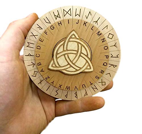 Runes Cipher for Escape Rooms - Decoder Disk - Escape Room Prop