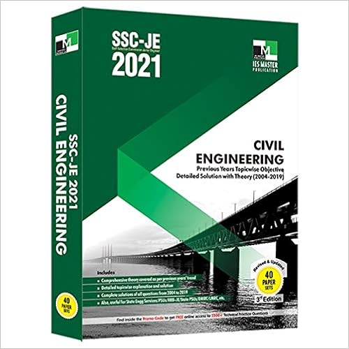 Ssc-Je 2021 Civil Engineering Previous Years Topic Wise Objective Detailed Solution With Theory