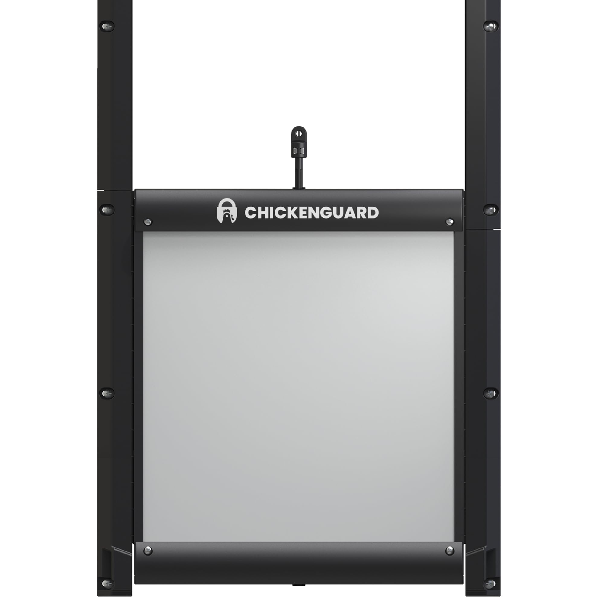 ChickenGuard Self Locking Predator-proof Chicken Coop Door, Chicken Run, Poultry Habitat Accessories (Door only – No Motor)