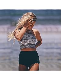 Lynddora traje de baño monokini para dama, traje de baño sexy de dos piezas