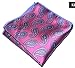 WeiShang Mens Printing patterns Pocket Square Handkerchief Wedding Party(pack of 9) (A06)