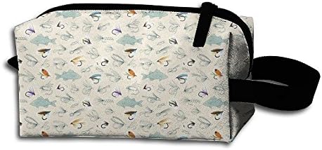 Fishing Lure Pouches Bags Cosmetic Pouch Bag Multiple Zipper Pouch