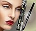 Nikka Notto Liquid Eyeliner Waterproof Automatic Precise Pen - Satin Black, Stay All Day, Smudge Proof, Quick Dry, Smooth Easy Application, Intense Color, 3xMore (0.070 fl.oz) Valentine's Gifts