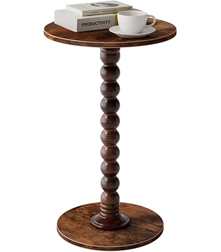 Amazon.com: Funecy Metal Small End Table,Vintage Matte Black