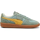 PUMA Mens Palermo Weathered Lace Up Sneakers Shoes Casual
