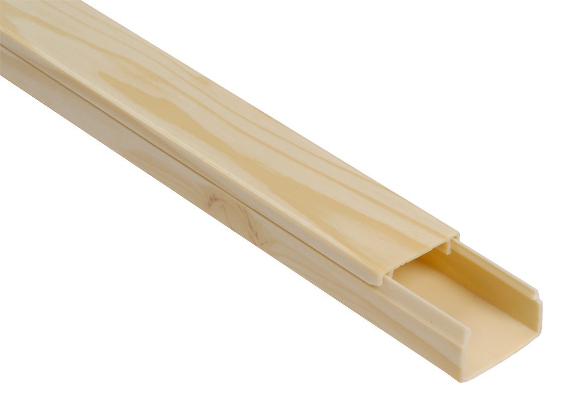 20 m Mini Trunking Cable 20x10 mm Pine colour Amazon.co.uk DIY & Tools