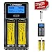 Victagen Universal Battery Charger,LCD Display Rapid Charger Smart Charger for Rechargeable Batteries Ni-MH Ni-Cd AA AAA AAAA RCR123A RCR123 IMR 10440 and All Kinds of Cylindrical Rechargeable Battery