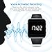 Voice Recorder Watch with Built-in Mic, WEEFUN Mini Touch Screen 148 Hrs Recording Capacity Digital Voice Activated Recorder for Lectures, 8GB Audio Recorder, USB, Time Display, MP3 Recording Device