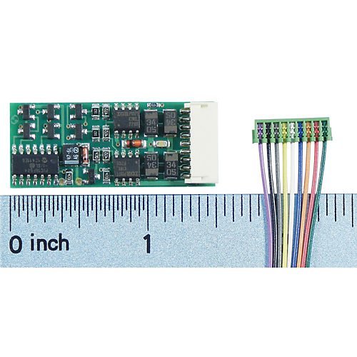 NCE NCE5240124 HO Decoder, Wired D13SRJ/4-Function 9-Pin 1A