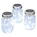 eLander [3 Pack - Solar Mason Jar Lid Insert - String Light] LED Mason Jar Solar Light, Light up for 8 Hours Light and 5 Hours Fully Charged, for Glass Mason Jars and Garden Decor Solar Lights