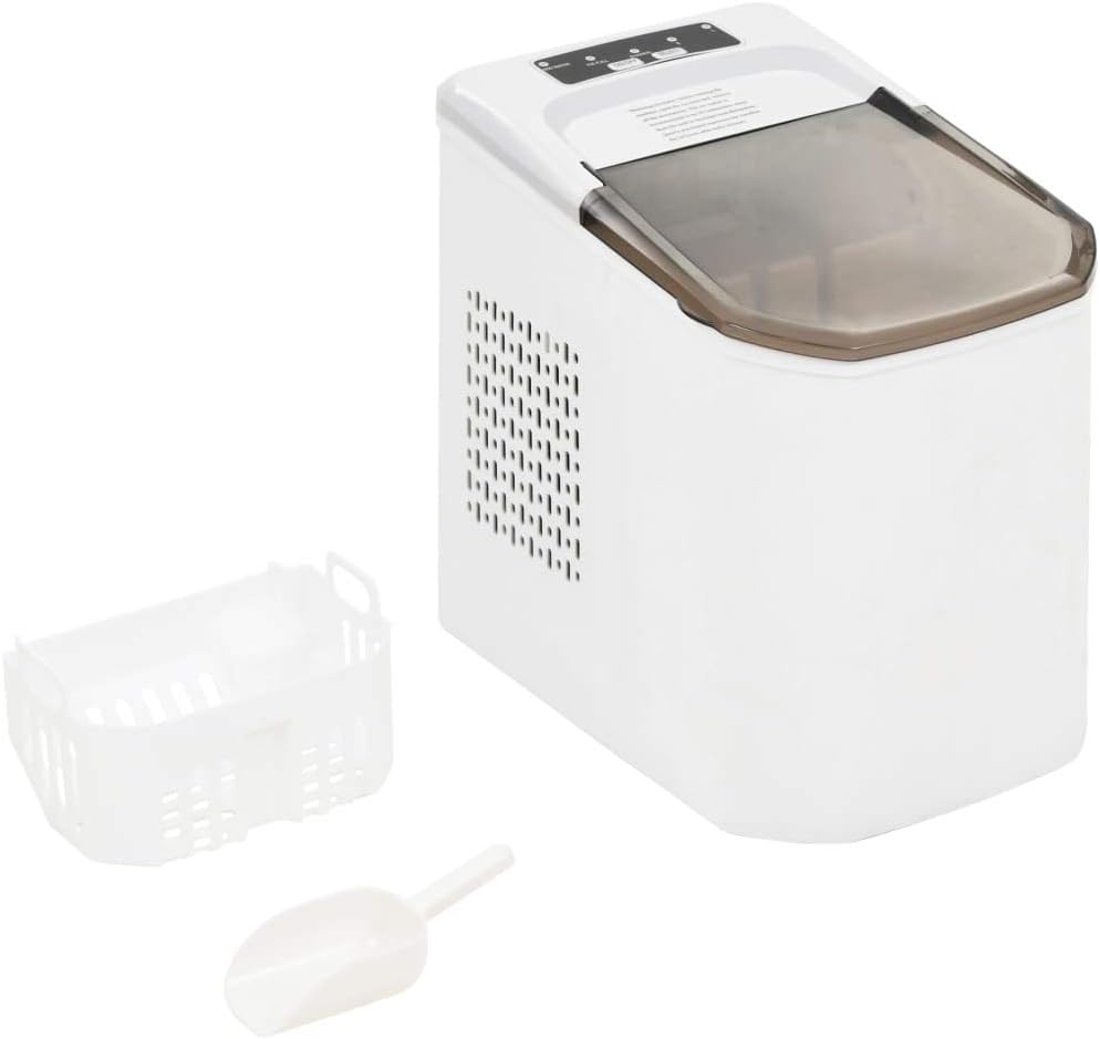 Festnight Macchina per Il Ghiaccio Bianca 1,4 L 15 kg 24 h Macchine del  ghiaccio Grandi elettrodomestici taknet.ir