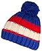 Best Winter Hats Baby Boys Striped Fleece Lined Pom Pom Cuffed Beanie
