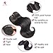 HLSK Brazilian Hair Bundles With Closure 4 Pcs 8