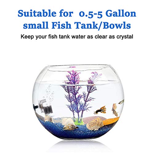 Aihotim Submersible Foam Filter, Ultra Mini Aquarium Single Sponge