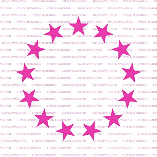 Betsy Ross Stars Stencil Template - Reusable Stencil with Multiple Sizes Available