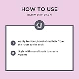 Jerome Russell BStyled Blow Dry Balm 150ml with Pomegranate Turmeric view 5