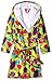 Up Past 8 Girls' Fuzzy Hooded Robe