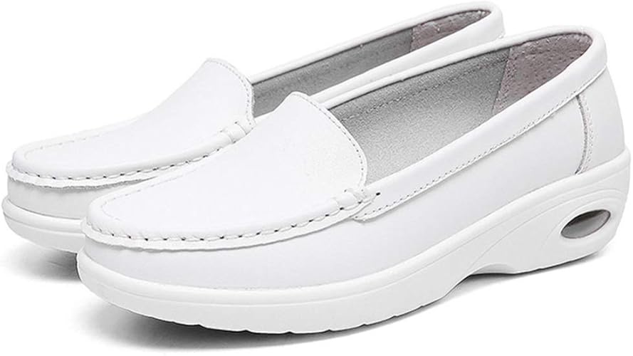 white dc loafers