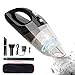 JACKMO Handheld Vacuum, Cordless, Black, 1.35 pounds, 60 minutes runtime, 0.6 liters capacity, 78 decibels noise level, 1.61 horsepower, Plastic Body, Handheld, VACUUM CLEANER