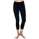 90 Degree By Reflex High Rise and Shine Capri Black L
