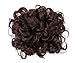 SLLIE Messy Curly Hair Bun Extensions Updo Hairpiece Chignons Easy Stretch Hair Combs Clip in Ponytail Extensions