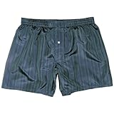 Sapphire Stripes Silk Boxers by Royal Silk - 100% Madras Silk