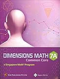 Hardcover Dimensions Math 8A Common Core Textbook Book
