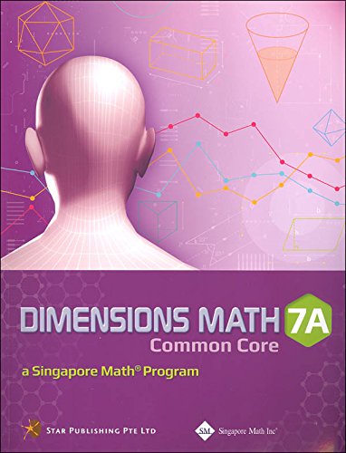 Dimensions Math 8A Common Core Textbook 9814431761 Book Cover