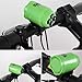 KEWAYO Bicycle Horn and Alarm, Cycling Bike Horn, Bicycle Alert Bells, Bike Ring, Loud Electric Siren ( Green )