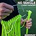 QuickPlay PRO No Tangle Agility Ladder with Quick Lock Adjustable Flat Rungs + Carry Bag (11-Rung) Multi-Sport Speed Training Ladder