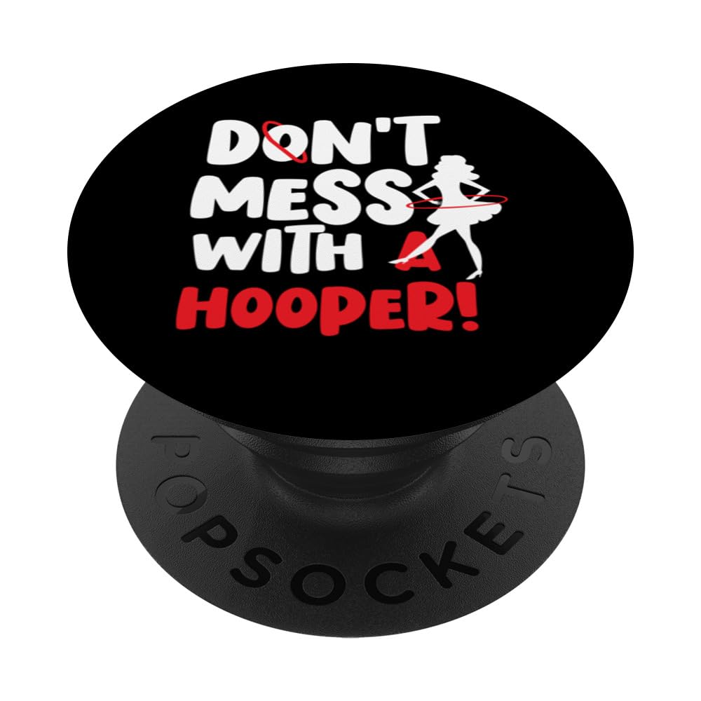 Hooping Girl Design For Hoop Dance Lovers PopSockets Swappable PopGrip