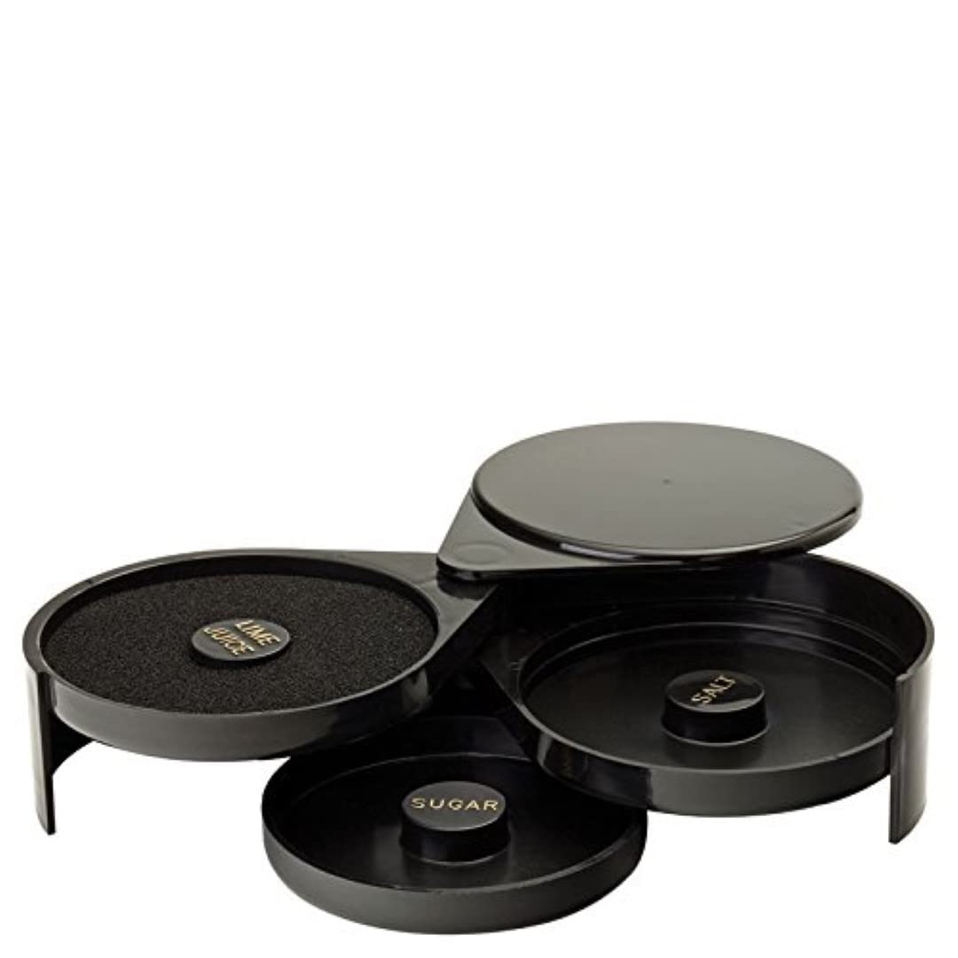 Black 3 Tier Glass Rimmer - Single of 1