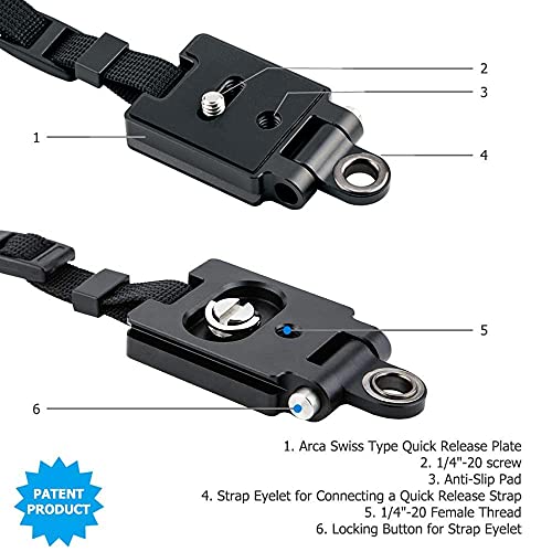 Mirrorless Camera Wrist Hand Grip Strap for EOS R10 R7 R3 R5C R5 C R6 R