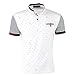 BT.classics Men's Cotton Short Sleeve Polka Dot Polo Shirts Slim Fit