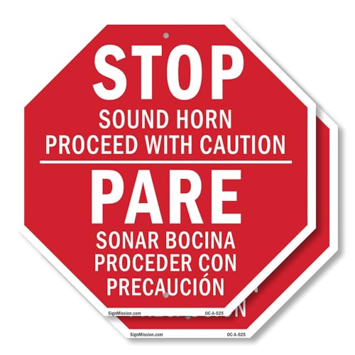 Stopsound Horn Proceed with Caution Pare Sonar Bocina Proceder Con Precaución (…