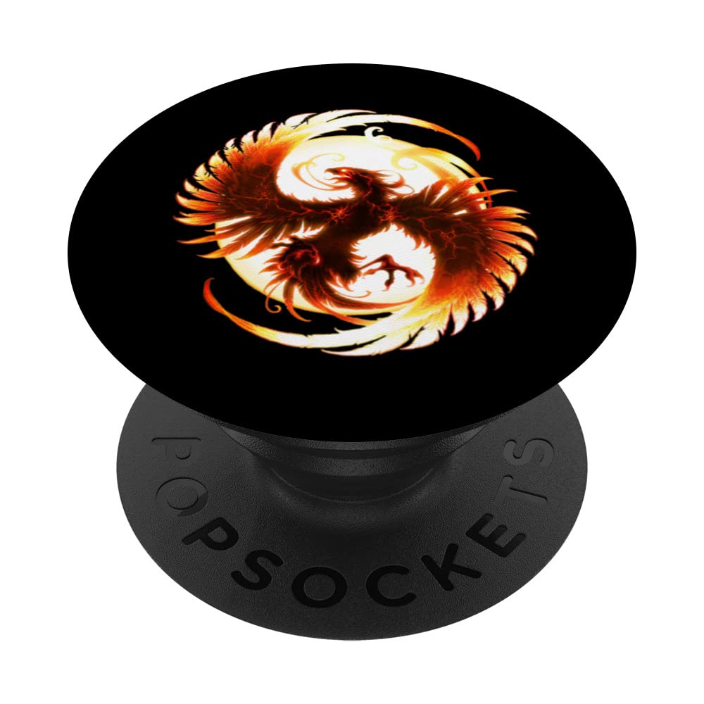 Phoenix Rising From Ashes PopSockets Swappable PopGrip