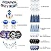 Outer Space Birthday Party Decorations Universe Space Happy Birthday Banner Galaxy Birthday Party Supplies for Boys Astronaut Rocket Balloons