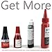 Stamp Ink Refill by BCH - Premium Grade - 2.5 oz… (RED)